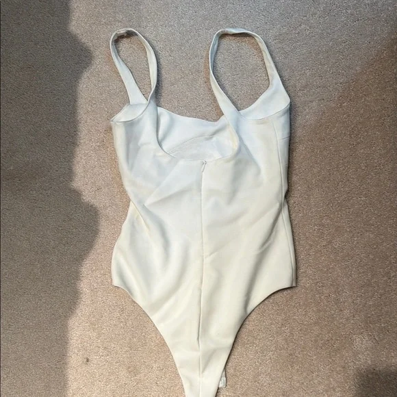 ZARA Cream Bodysuit XS - Picture 3 of 4